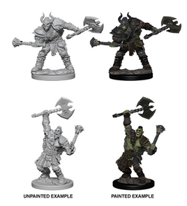 WizKids 72613 - Pathfinder Battles Deep Cuts - Male Half Orc Barbarian
