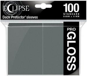 Ultra Pro - Standard Sleeves - Eclipse ProGloss 100ct - Smoke Grey