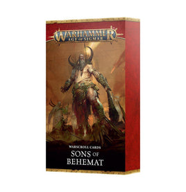 Warhammer Age of Sigmar - Sons of Behemat - Warscroll Cards