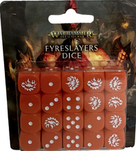 Load image into Gallery viewer, Warhammer AoS - Dice - Fyreslayers