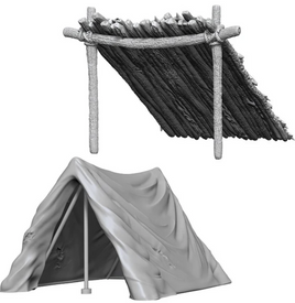 WizKids 73858 - Deep Cuts Tent & Lean-To