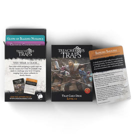 Nord Games - Treacherous Traps - Trap Card Deck Level 5-8 (DM Resource)