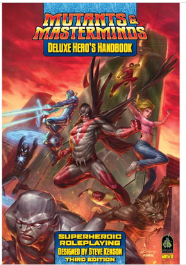 Mutants & Masterminds 3rd Ed RPG - Deluxe Heroes Handbook