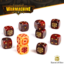 Baron of Dice - Warmachine: Khador Old Umbrey Official Dice Set