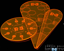 Infinity - Template Pack Fluorescent Orange Solid