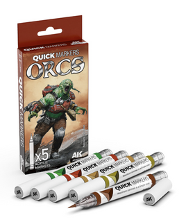 AK Interactive - Quick Markers: Orcs