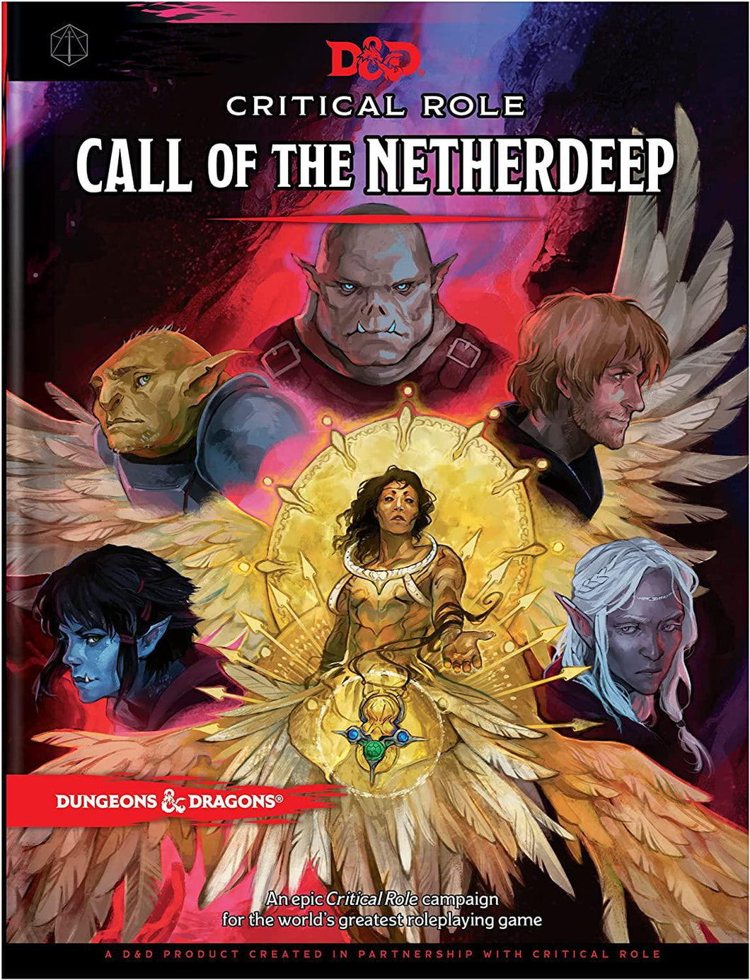 D&D - Critical Roll - Call of the Netherdeep Campaign Hardbound Book
