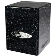 Load image into Gallery viewer, Ultra Pro - Deck Box - Satin Cube Glitter - Black