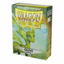 Load image into Gallery viewer, Dragon Shield - Standard Sleeves - Matte Olive 60ct
