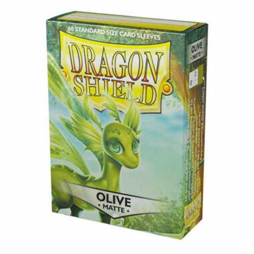 Dragon Shield - Standard Sleeves - Matte Olive 60ct
