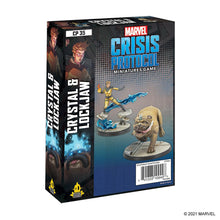 Load image into Gallery viewer, Marvel Crisis Protocol - Crystal &amp; Lockjaw