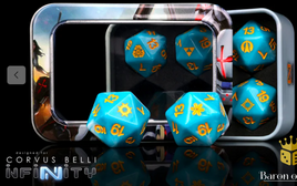 Baron of Dice - Infinity: JSA - Shindenbutai Sectorial Official Dice Set