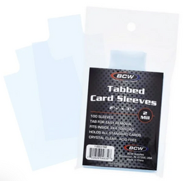 BCW - Tabbed Card Sleeves