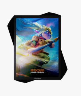 Riftbound - Unleashed: Poppy Keeper of the Hammer Art Sleeves 100 Count