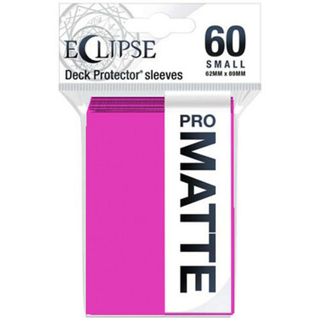 Ultra Pro - Small Sleeves - Eclipse ProMatte 60ct - Hot Pink