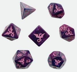 Black Oak - Dice - Dragon Dice - Faerie 7-Dice RPG Set