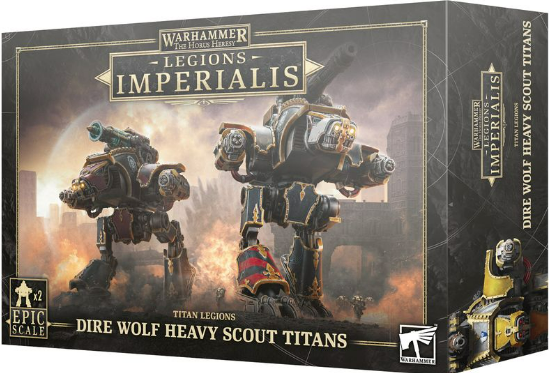 Legions Imperialis - Dire Wolf Heavy Scout Titans