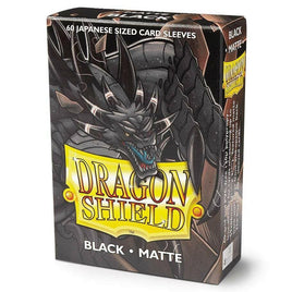 Dragon Shield - Small Sleeves - Matte Black 60ct