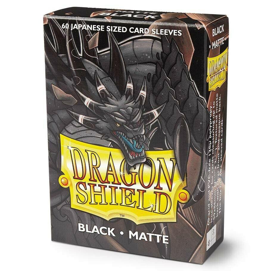 Dragon Shield - Matte - Black JPN 60ct
