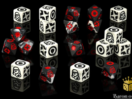 Baron of Dice - Trooper Galactic Skirmish Dice Set