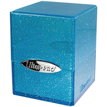 Load image into Gallery viewer, Ultra Pro - Deck Box - Satin Cube Glitter - Blue