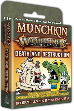 Munchkin Warhammer Age of Sigmar: Death and Destruction