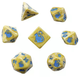 Black Oak - Kitty Clacks: Yum-Yum RPG Dice Set