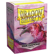 Load image into Gallery viewer, Dragon Shield - Standard Sleeves - Matte Pink Diamond 100ct