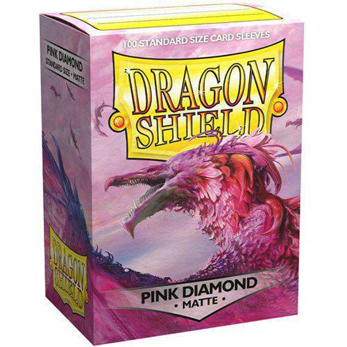 Dragon Shield - Standard Sleeves - Matte Pink Diamond 100ct