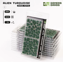 Gamers Grass - Alien Turquoise Grass Tufts Set