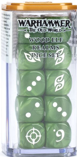 Warhammer The Old World - Wood Elf Realms - Dice