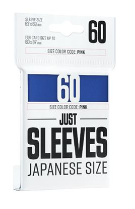 Just Sleeves - Blue (60 Count)