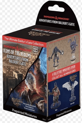 WizKids 96340 - D&D Booster Brick - Icons of the Realms - Adventures from Baldur's Gate Pre-painted Minis (4)