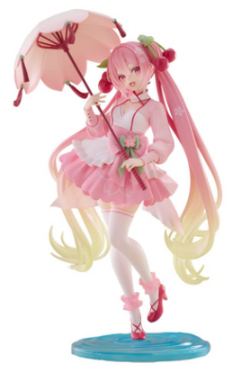 Taito - Vocaloid - Hatsune Miku Sakura Miku Sakura Dress AMP Figure