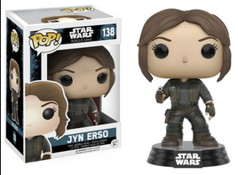 Funko Pop! - Star Wars Rogue One - Jyn Erso Vinyl Bobble-head #138