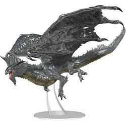 WizKids - D&D Icons of The Realms 96146 - Adult Silver Dragon