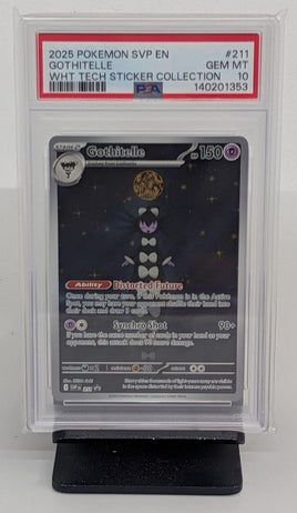 Graded Pokemon - Gothitelle #211 PSA 10 GEM MT