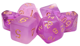 Old School Dice - Odyssey: Light Purple RPG Dice Set