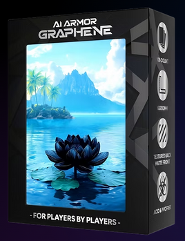 AI Armor - Standard Art Sleeves - Graphene Matte Island Black Lotus 100ct