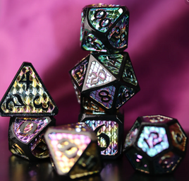 Die Hard Dice - Metal Wildfyre 7-Dice RPG Set