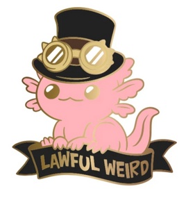 Hymgho Enamel Pin - Alternative Alignments Lawful Weird