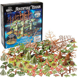 Monster Adventure Terrain - 91 pc Forest Tree Set - Painted