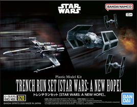 Bandai - Star Wars: A New Hope Trench Run Set Model Kit