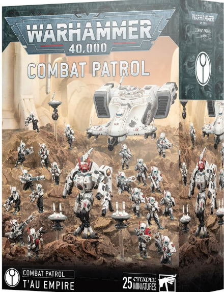 Warhammer 40K T'au Empire Combat top Patrol