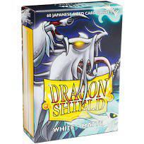 Dragon Shield - Small Sleeves - Matte White 60ct