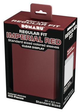 Gatherers Tavern - Domaru Imperial Red Sleeves (100 Count)