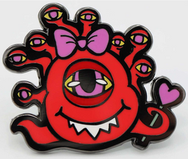 Foam Brain Games Enamel Pin - Monster Index: Eye Monster