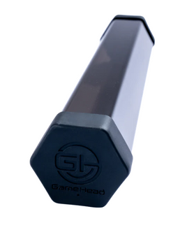 GameHead - HexTube Black Playmat & Deckmat Holder