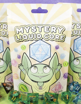 Mystery Dice Goblin - Mystery Liquid Core RPG Dice Set