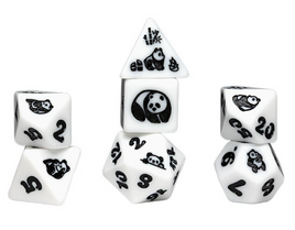 Sirius - Dice - Moon Panda 8-Dice RPG Set